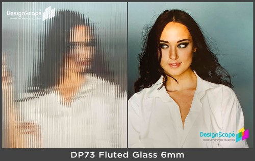 DesignScape DP73 fluted glass 6 mm product reference
